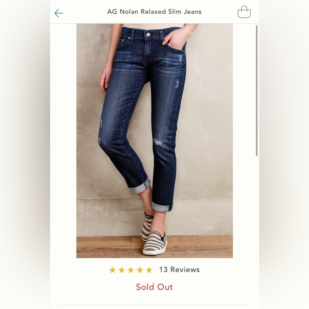 AG Relaxed Slim fit jeans